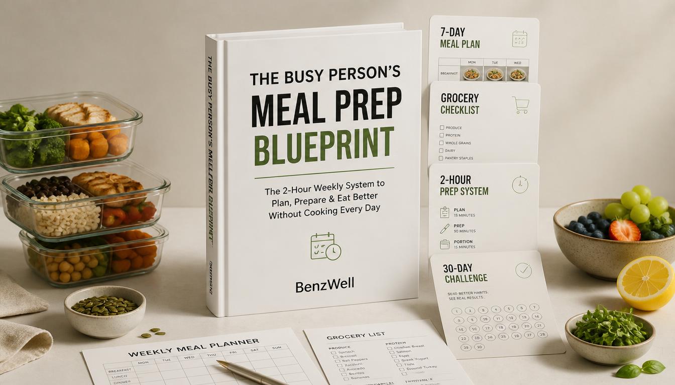The Busy Person’s Meal Prep Blueprint